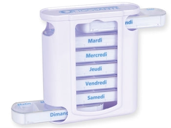 7-DAY TOWER PLANNER x 4 - English-French - 25751