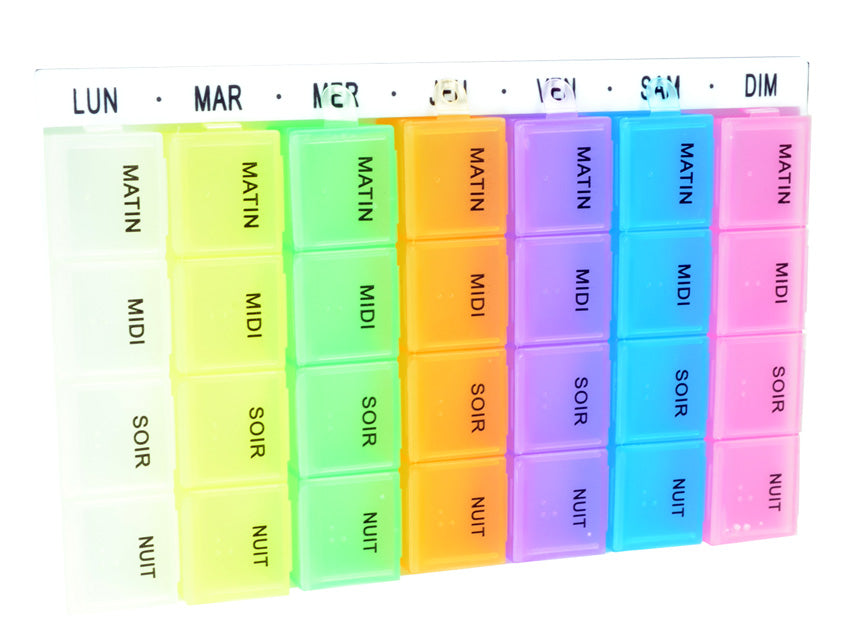 7-DAY EASY PLANNER x4 – French