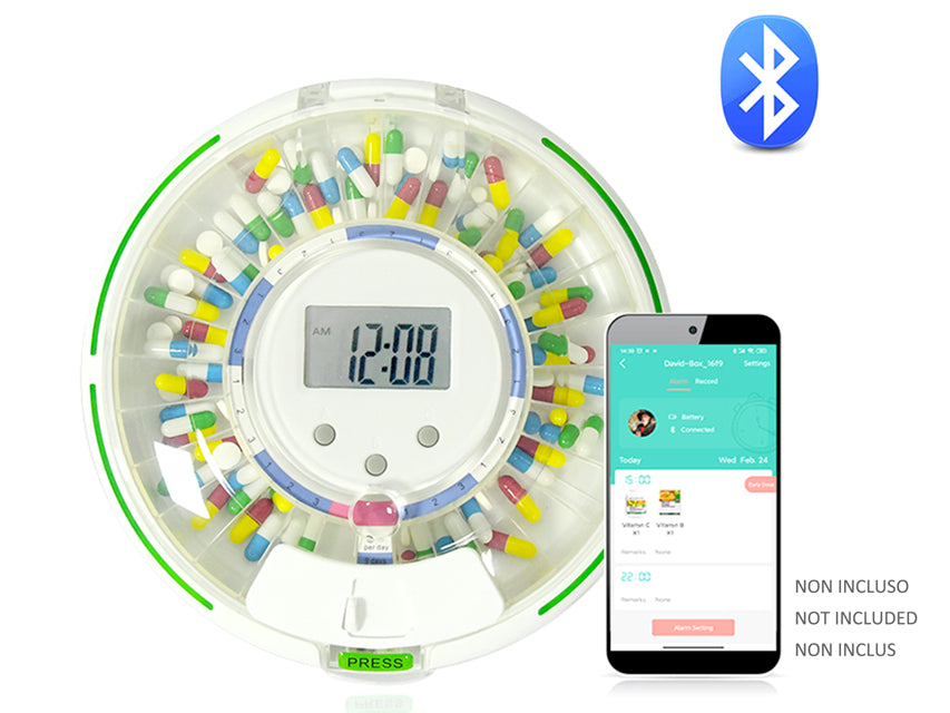 Lyfjaskammtari með Bluetooth – mynd 3