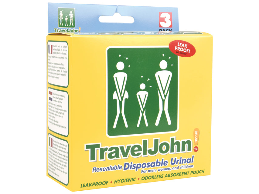 TRAVELJOHN einnota Þvagflaska 800cc