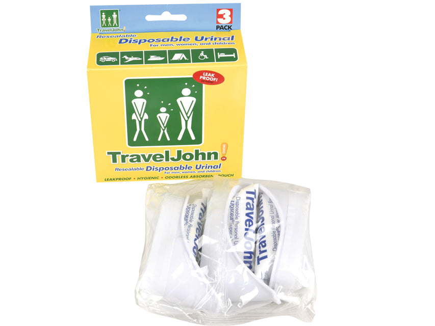 TRAVELJOHN einnota Þvagflaska 800cc – mynd 3