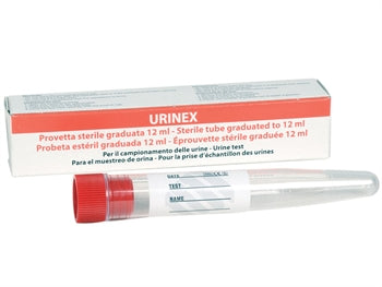 ÞVAGPRÓF RÖR 12 ml í einum kassa - sótthreinsað - 5990