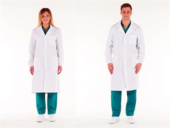 HVÍTUR SLÓPUR - bómull - unisex smellur stærð 40 - 2608