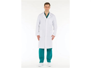 WHITE COAT - cotton - men size 54 - 26105
