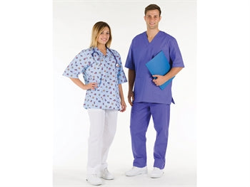 JAKKI - blár indigo bómull - X-LÍTILL - 26128