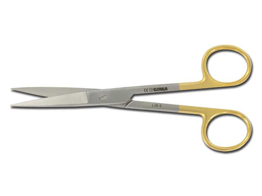 GOLD skæri bein hvöss/hvöss – 14.5 cm