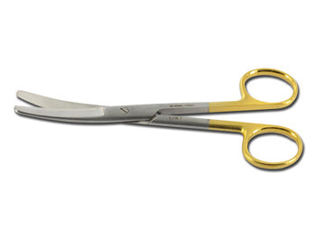 GOLD skurðarsaxar bogadregnar blunt/blunt - 14.5 cm - 6504