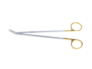 GOLD DEBAKEY POTTS SMITH skurðarsaxar - 19 cm - horn 45° - 6508