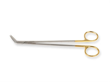 GOLD DEBAKEY POTTS SMITH SCISSORS - 19 cm - angle 60° - 26509