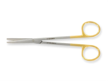 GOLD METZENBAUM SCISSORS straight - 18 cm - 26511