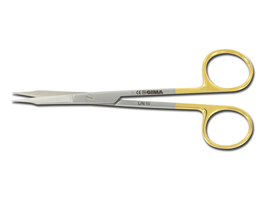 GOLD GOLDMAN FOX skæri beint - 13 cm