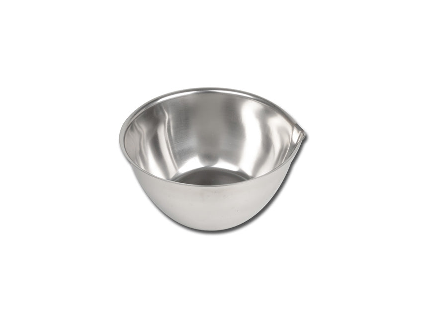 Úr ryðfríu stáli áhaldaskál með LIP þvermál 158 mm