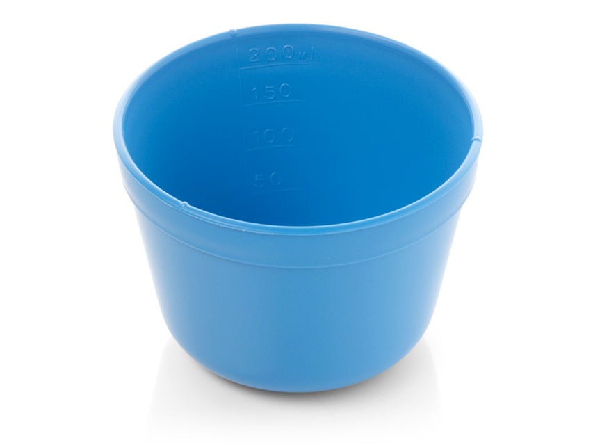 Lausnaskál úr plasti með mælikvarða – 80 mm – 200 ml