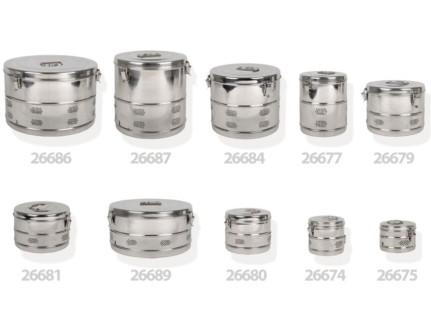 Úr ryðfríu stáli DRUM 340xh180 mm – mynd 3