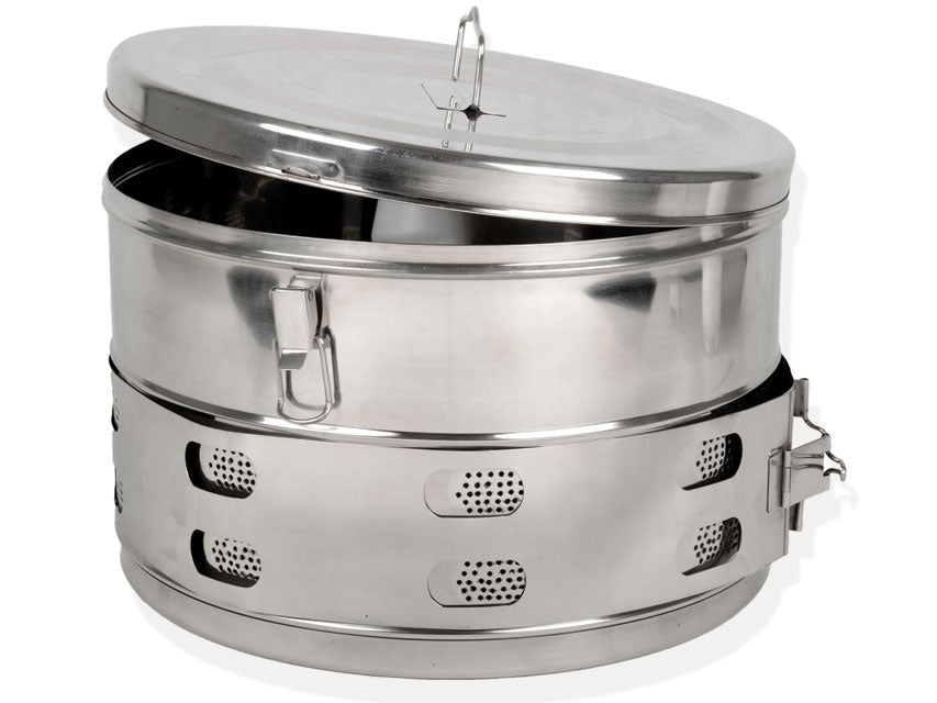 Úr ryðfríu stáli DRUM 390xh250 mm – mynd 2