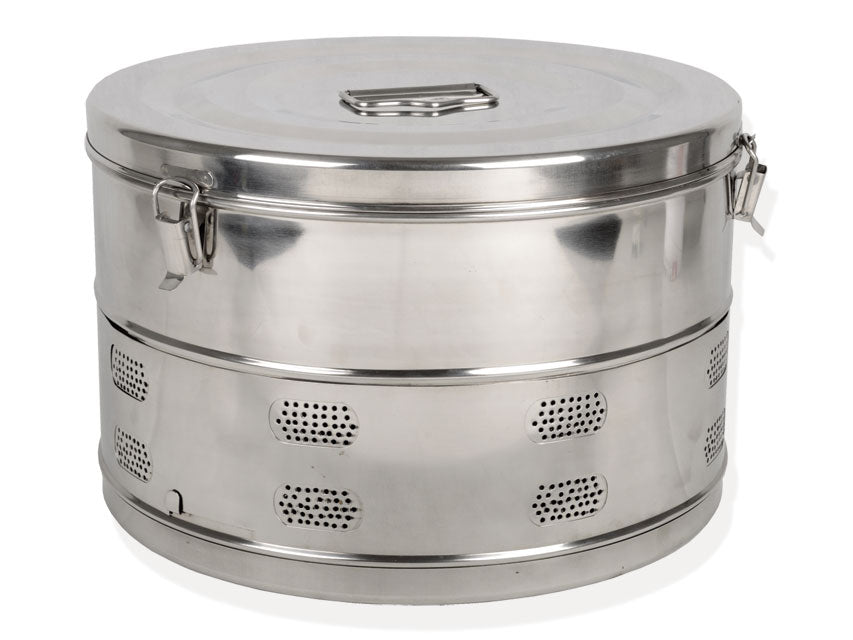Úr ryðfríu stáli DRUM 390xh250 mm