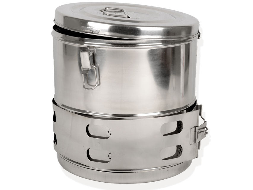 Ryðfrítt stál tromma 290xh290 mm – mynd 2