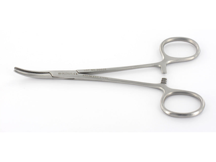 MOSQUITO skurðtöng – bogin – 14 cm