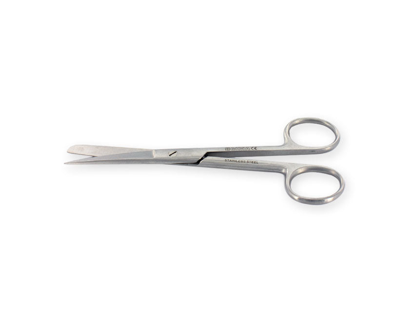 Skæri bein bitlaus/hvöss – 11,5 cm