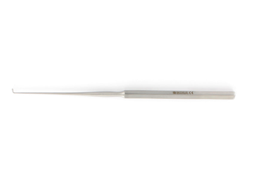 Lucae-krókur úr ryðfríu stáli – 14 cm