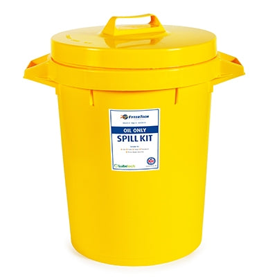 80 Ltr Oil Only Spill Kit - Static Bin | Lekavarnarsett / Uppsogssett
