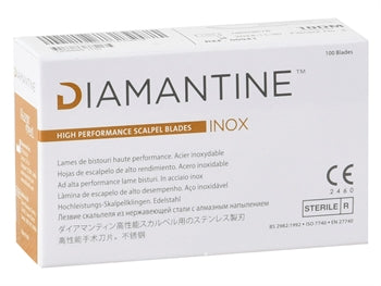 DIAMANTINE ryðfrítt stál blað N. 20 - sótthreinsað - 27014