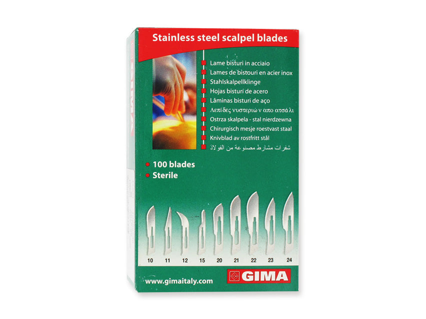 Ryðfrítt stál BLADES nr. 22 – sterílt – mynd 3
