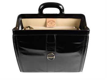 VALIGETTA PRIME LEATHER LÆKNINGA taska - svartur - 27114