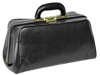 FLORIDA LEATHER TASKA - svartur - 27122