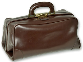 FLORIDA LEATHER TASKA - brúnn - 27123