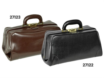 FLORIDA LEATHER TASKA - brúnn - 27123