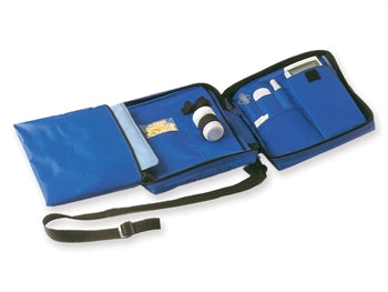 DIABETIC BAG tóm - nylon blár - 7255