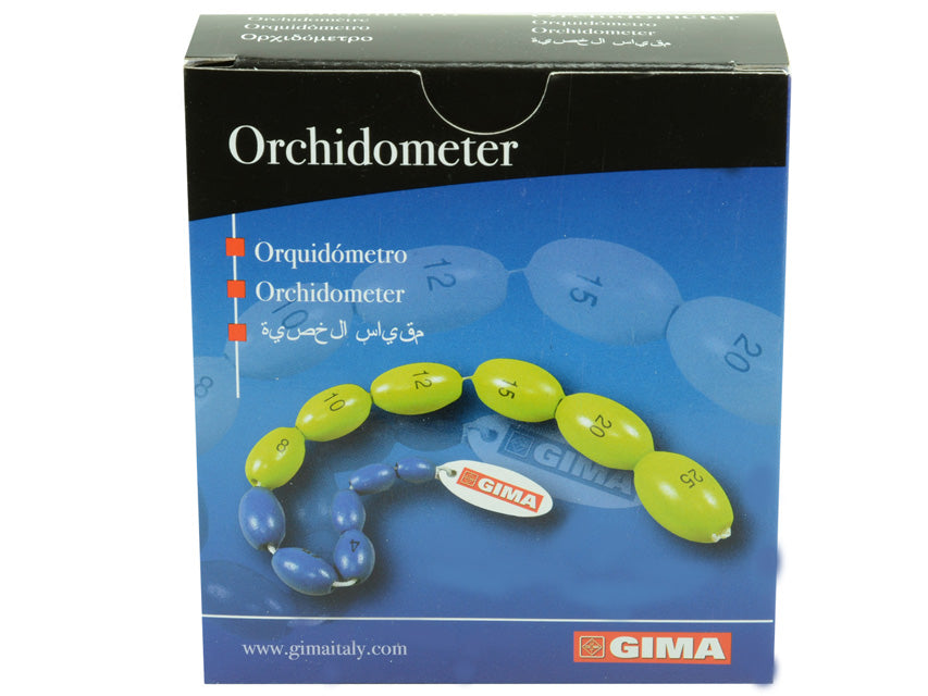 Eistnamælir (orchidometer) úr tré