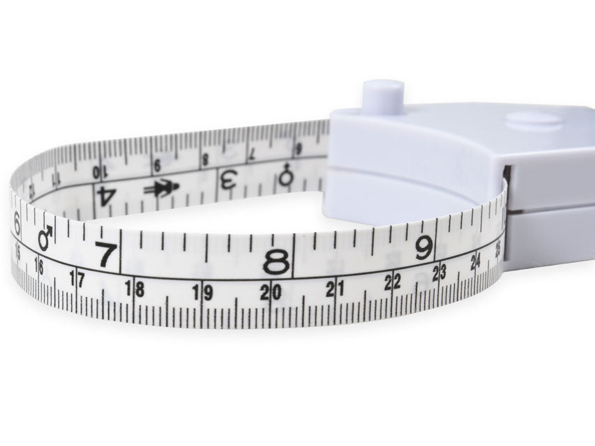 Líkamsmálband úr vínyl – 152 cm / 60" – með læsingu