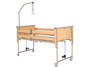 3 MÓTORAR, RAFMAGNS, HÆÐ STILLANLEGT RÚM 84-125 cm - 3 liðir - 4 hlutar - 27693