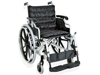 DELUXE WHEELCHAIR - Aluminium - 27717