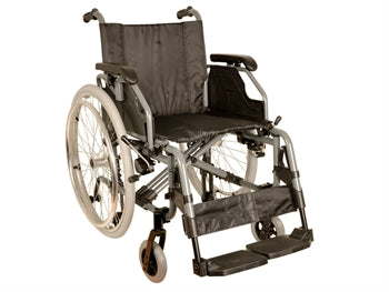KING ALUMINIUM FOLDING WHEELCHAIR - 7720