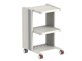 EASY POWER CART - 2 shelves 40x36 cm + base - 7883