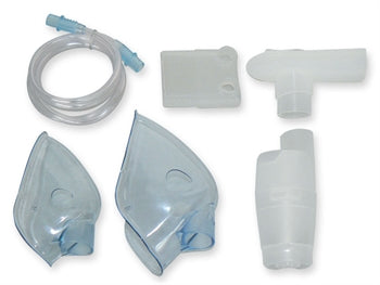 NEB KIT (2 masks, tube, bulb, nasal prong, mouthpiece) for Eolo, Corsia - 28138