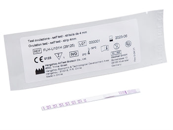 OVULATION TEST - sjálfsturð - strip 4mm - 9125