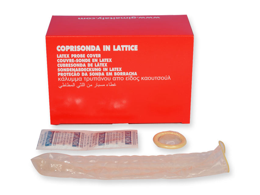 Latexhlífar fyrir nema á doppler- og ómtækjum – 50 stk.