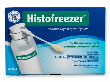 HISTOFREEZER MIX MINI - bottle 80 ml + 16 applicators 2 mm, 16 applicators 5 mm - 30585