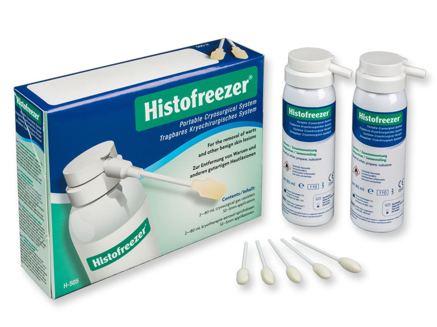 HISTOFREEZER frystimeðferð – 2 flöskur 80 ml + 52 stafir 5 mm