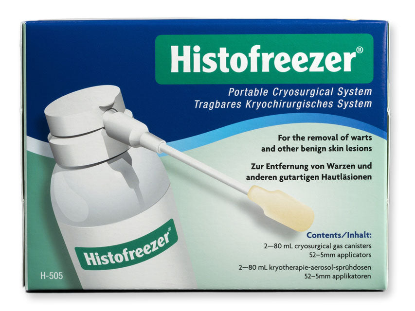 HISTOFREEZER frystimeðferð – 2 flöskur 80 ml + 52 stafir 5 mm