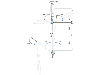 ALFA-FIX LED LJÓS - vegg - 30727