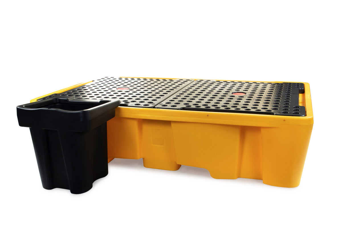 Tvöfaldur IBC Pólýetýlen Lekapallur með grind – FyterTech 31-3073 – mynd 4