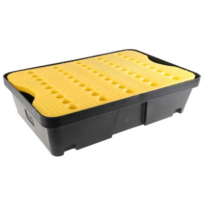 20 Litre Polyethylene Spill Tray complete with grating | Lekalokun