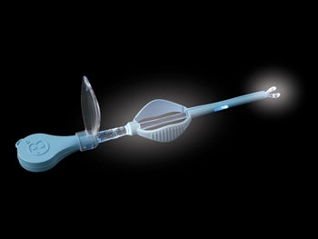 LJÓSANDI KLOKKUR með linsu og LED lýsingu - 31458