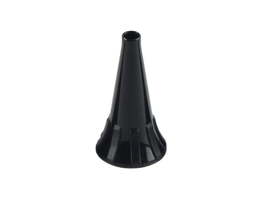 Einnota mini eyrnaspegill Ø 4 mm – svartur – 100 stk.