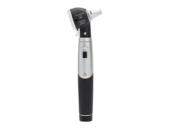 HEINE MINI 3000 F.O. LED OTOSCOPE with reusable tips and case - black - D-885.20.021 - 31678